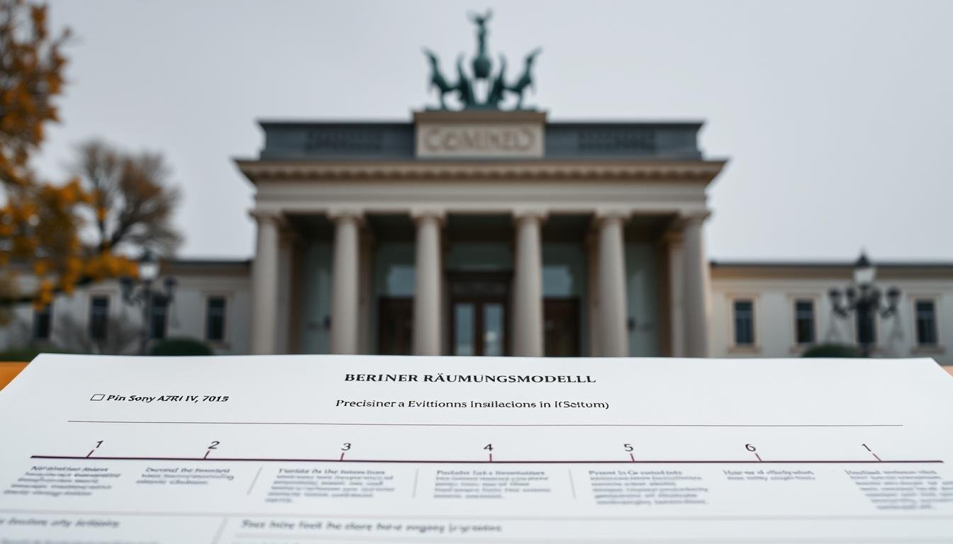 Berliner Räumungsmodell Übersicht