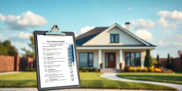 Checkliste Hausbesichtigung kaufen