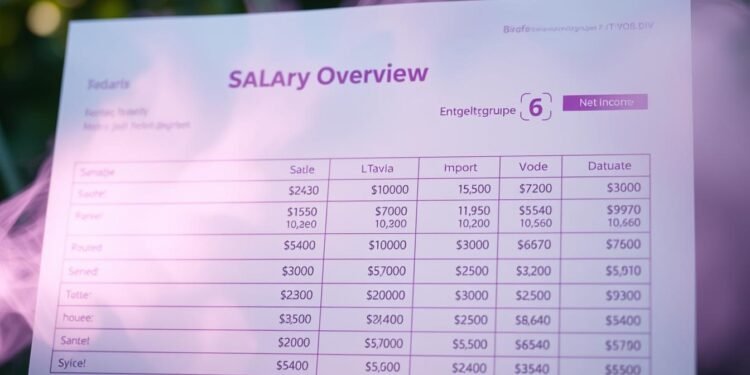 Entgeltgruppe 6 TVöD Nettoverdienst