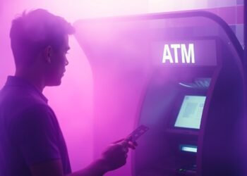 Geldabhebung am Automaten