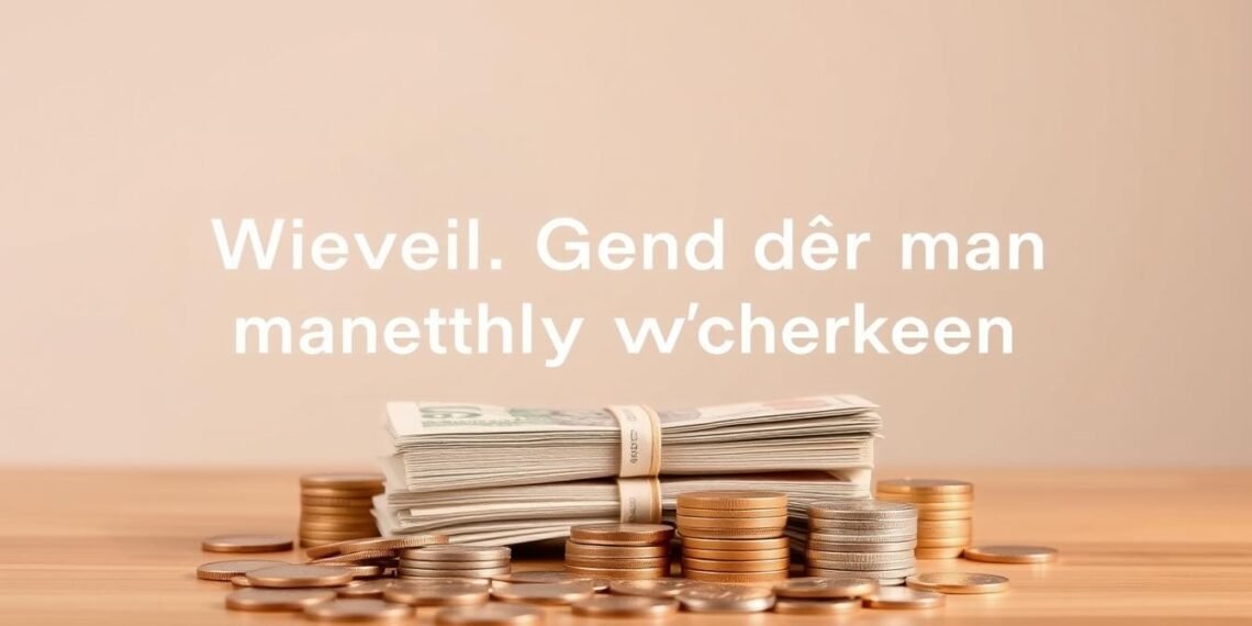 Wieviel Geld darf man monatlich verschenken - Überblick