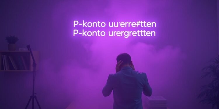 P-Konto überschritten