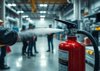 Wie viele Feuerlöscher gibt es im Betrieb?